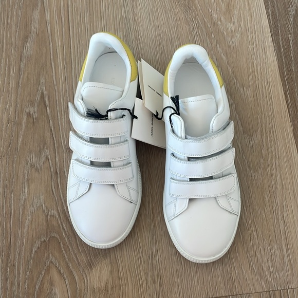 [Isabel Marant] Velcro sneakers with yellow accent - Picture 5 of 9